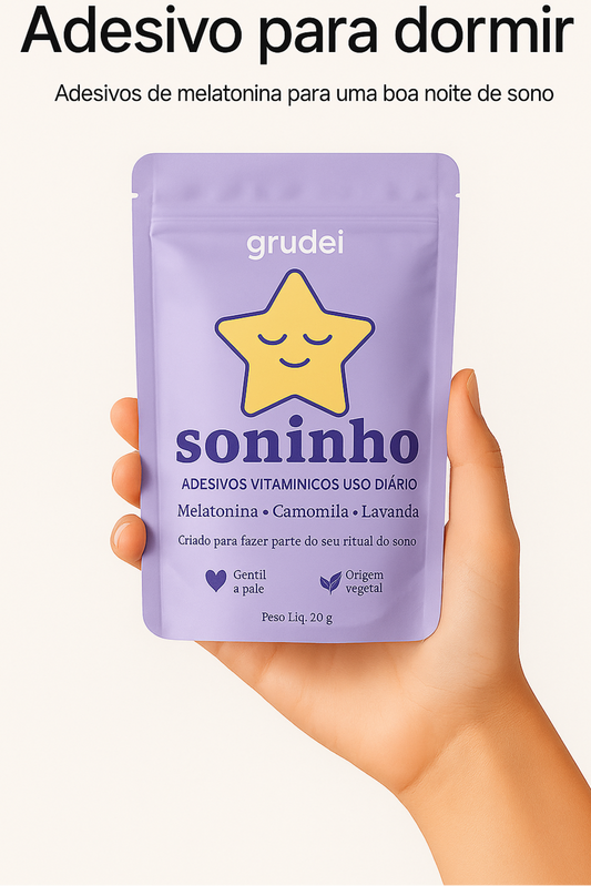 Soninho (Melatonina com Magnésio + Camomila)